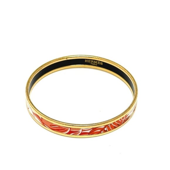 HERMES Emaille PM Accessories Fashion Accessories Bracelet Cloisonne Bangle - Picture 1 of 7